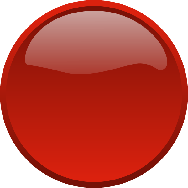 Round Red Button Clip Art At Vector Clip Art Online